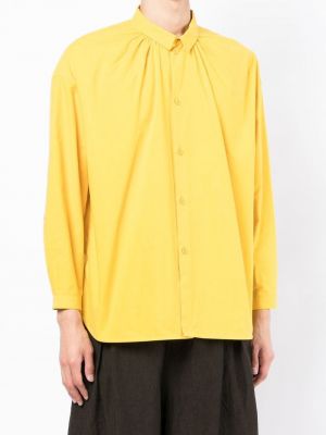 Lniana koszula Toogood żółta