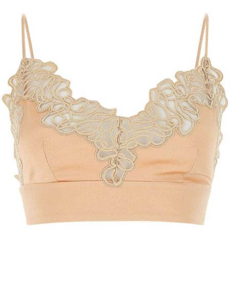 Pitsi kukka- bralette Stella Mccartney pinkki