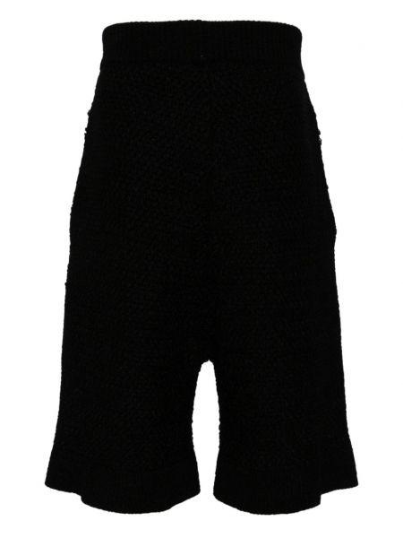 Shorts en tricot Lgn Louis Gabriel Nouchi noir