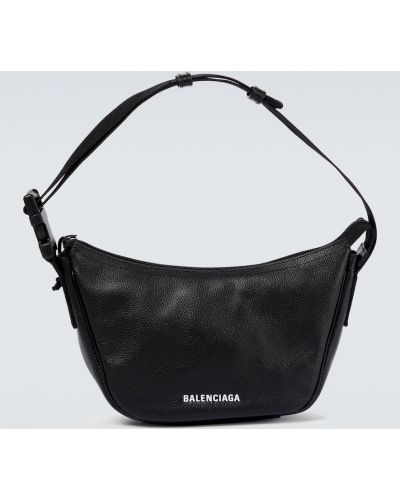 Τσάντα χιαστί Balenciaga μαύρο