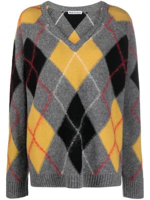 Вълнен пуловер с v-образно деколте Molly Goddard
