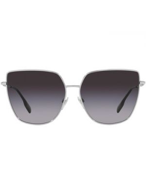 Okulary przeciwsłoneczne Burberry srebrne