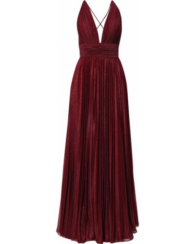 Вечерна рокля Luxuar винено червено