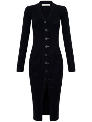 Bavlněné šaty Dion Lee černé