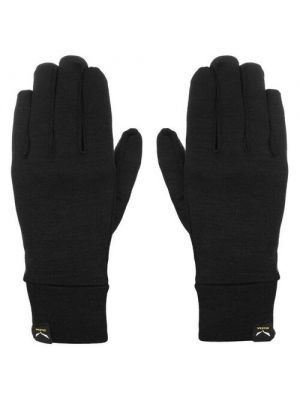 Черные перчатки Salewa