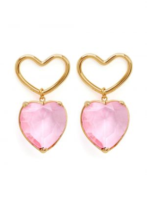 Σκουλαρίκια με μοτίβο καρδιά Nina Ricci
