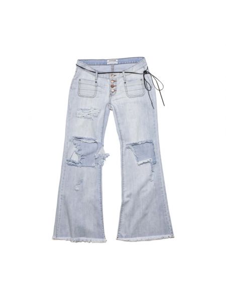 Retro bootcut jeans One Teaspoon blau