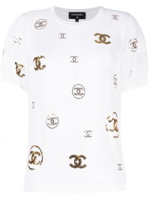 Tricou plasă Chanel Pre-owned