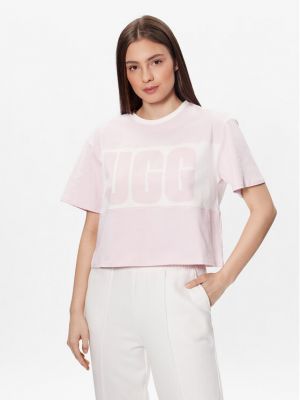 Tricou cu croială lejeră Ugg roz