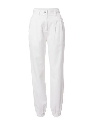 Pantaloni plissettati Guido Maria Kretschmer Women bianco