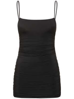 Sukienka mini z wiskozy Wardrobe.nyc czarna
