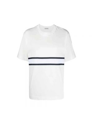 Koszulka oversize Moncler biała