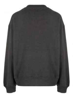 Herzmuster sweatshirt aus baumwoll mit print Tout A Coup grau