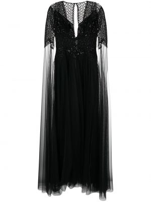 Вечерна рокля от тюл Zuhair Murad черно