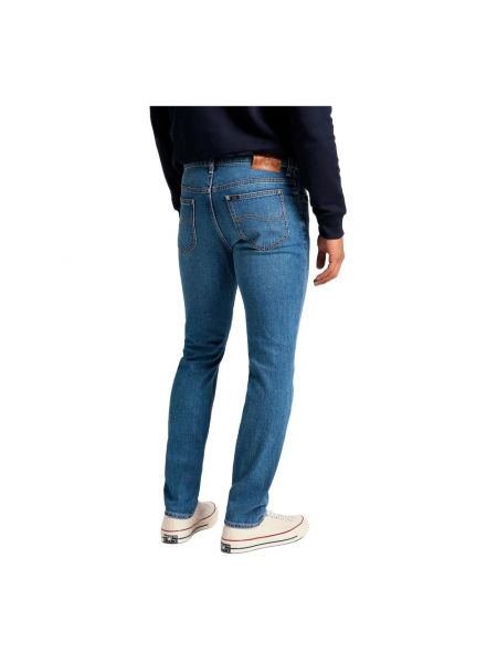 Skinny jeans mit reißverschluss Lee blau