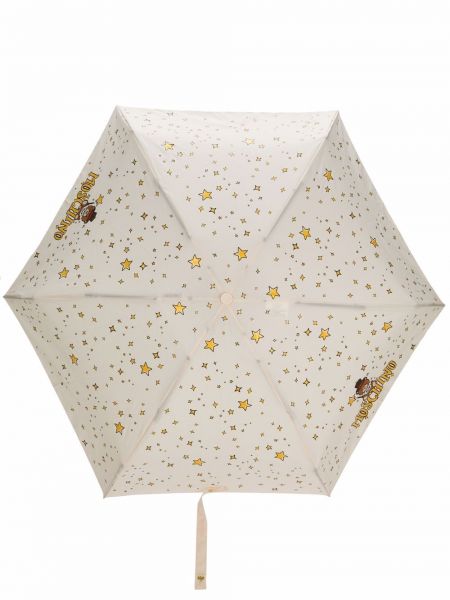 Със звездички чадър с принт Moschino