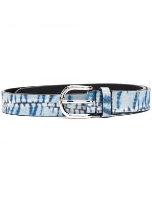 Cinturón con estampado con estampado abstracto Isabel Marant azul