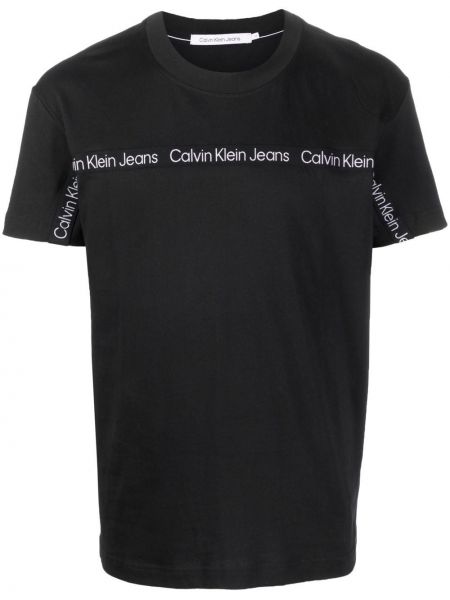 T-shirt Calvin Klein svart