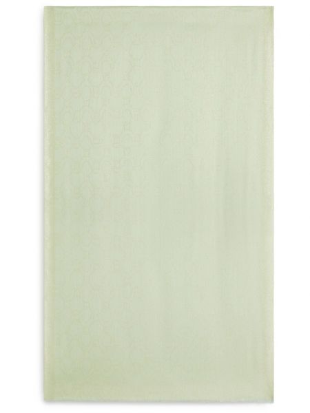 Schal mit print Ferragamo grün