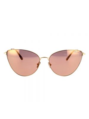 Sonnenbrille aus roségold Tom Ford pink