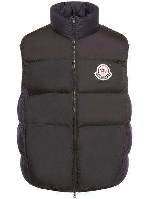 Péřová vesta z nylonu Moncler