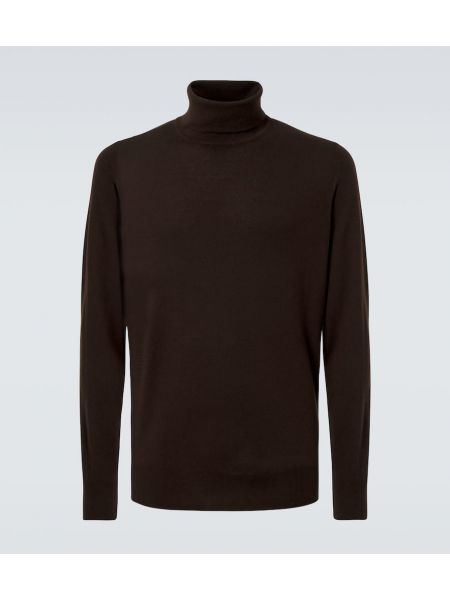 Cashmere strikkegenser Loro Piana brun