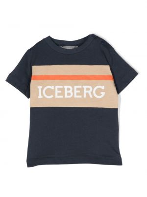 T-shirt för tjejer Iceberg Kids blå