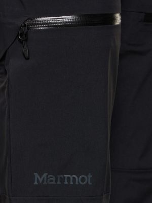 Nepromokavé kalhoty z nylonu Marmot černé