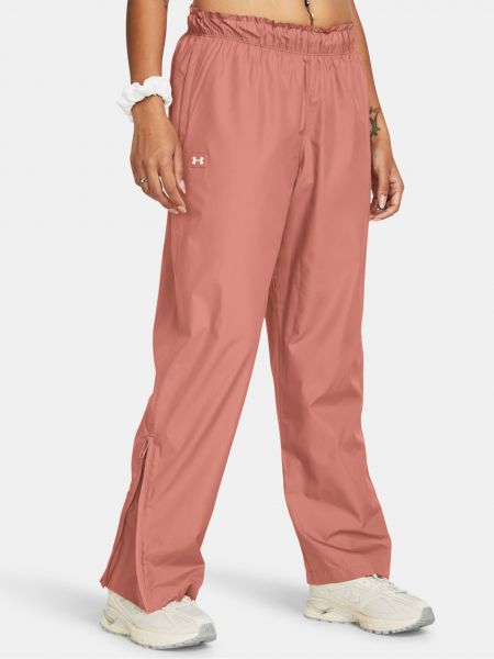 Pletené sportovní kalhoty Under Armour růžové