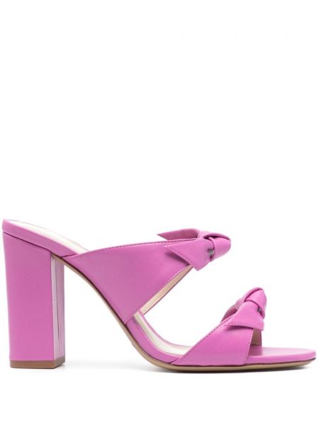 Kožené sandály Alexandre Birman růžové
