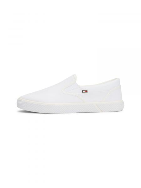 Slip-on ниски обувки Tommy Hilfiger бяло