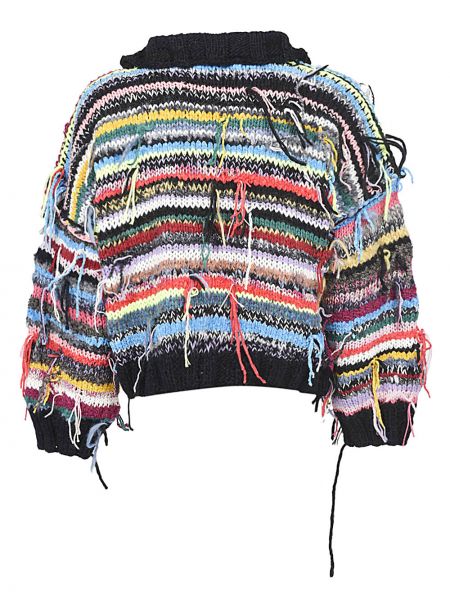 Cardigan di lana oversize Cavia