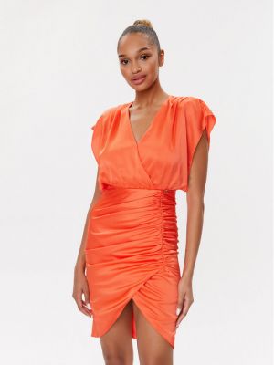 Priliehavé šaty Marciano Guess oranžová