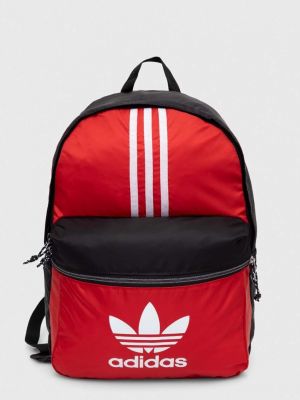 Ruksak s printom Adidas Originals crvena