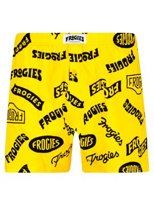 Kratke hlače Frogies rumena