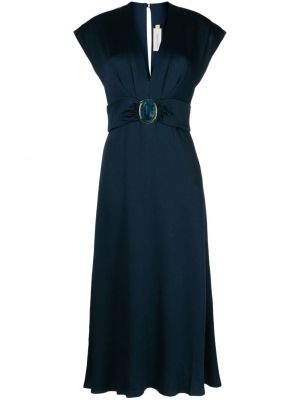 Niebieska sukienka koktajlowa Silvia Tcherassi