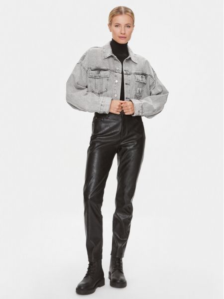 Джинсовая куртка Calvin Klein серая