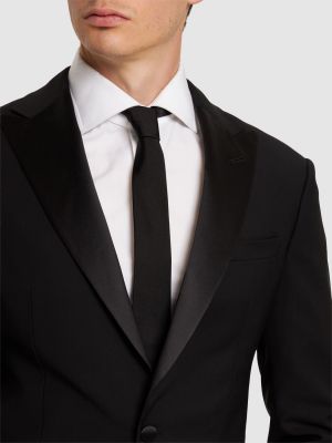 Svilena kravata Dsquared2 črna