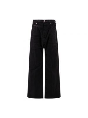 Jeansy relaxed fit Rick Owens czarne