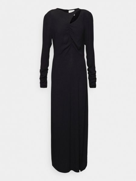 Sukienka długa Object Tall czarna