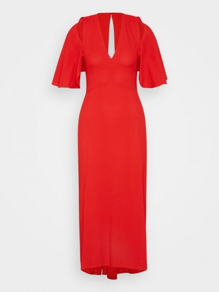 Czerwona sukienka wieczorowa Victoria Beckham