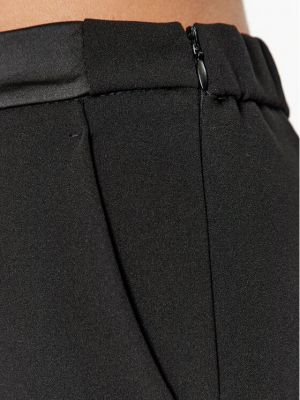 Bavlnené priliehavé nohavice Vicolo čierna