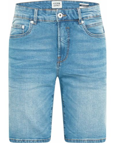 Shorts en jean Solid bleu