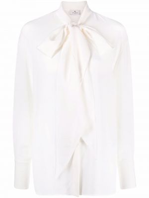 Blusa drapeado Etro blanco