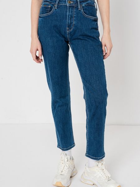 Прямые джинсы Pepe Jeans London синие