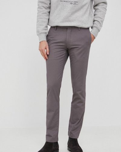 Polo Ralph Lauren nadrág férfi, szürke, testhezálló