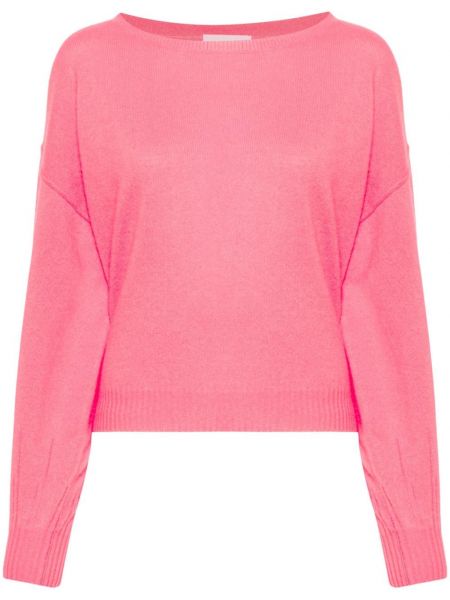 Кашмирен пуловер Crush Cashmere розово