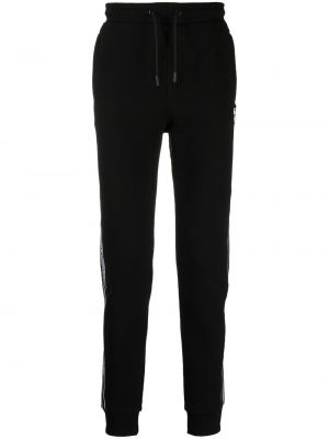 Спортни панталони с принт Karl Lagerfeld черно