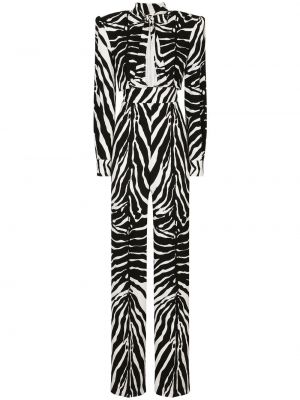 Kombinezon s potiskom z zebra vzorcem Dolce & Gabbana