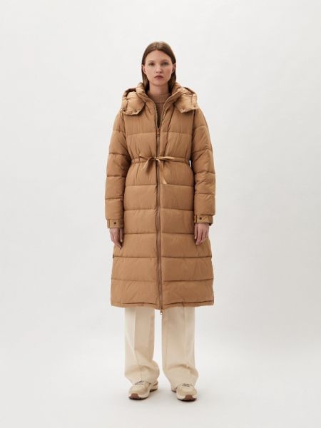 Утепленная куртка Twinset Milano коричневая